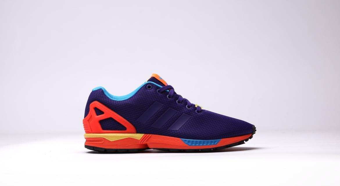 FLUX パープル ビンディング adidas-zx-flux-purple-mesh-